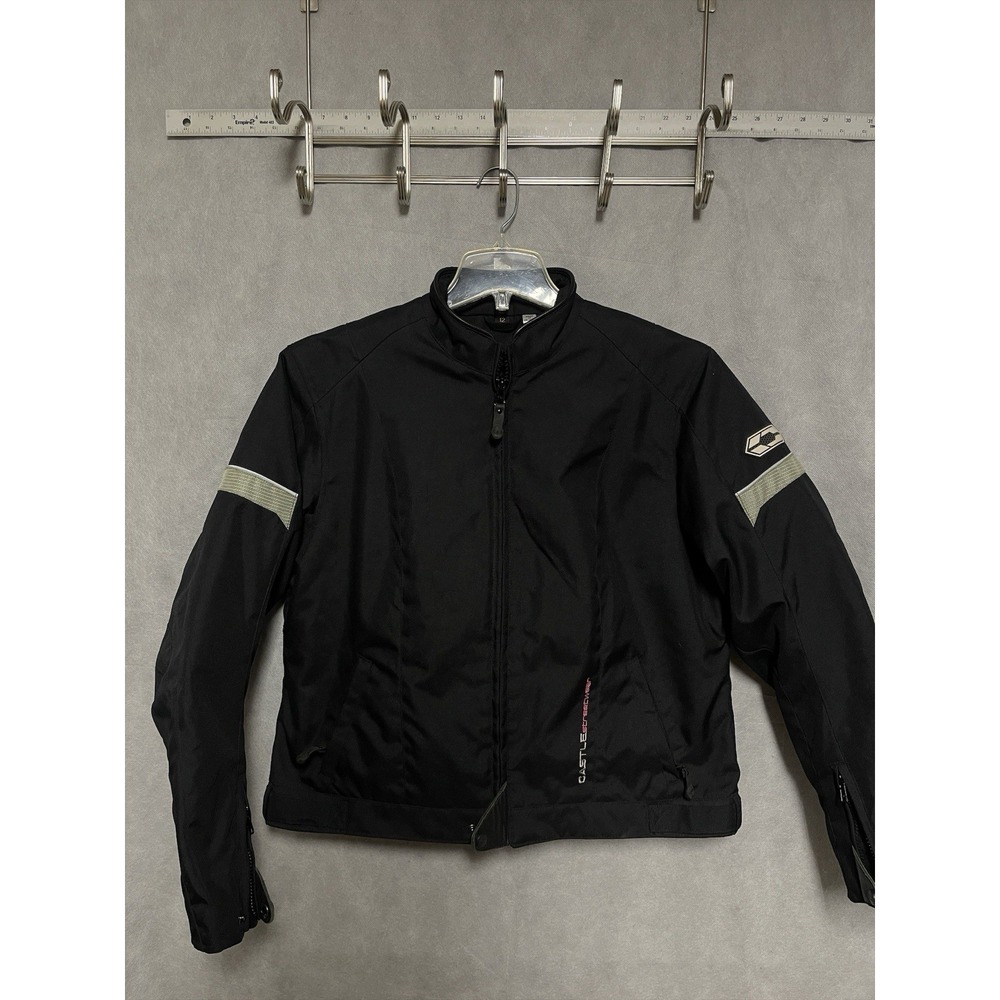 Castle Streetwear Jacket Women 12 Flex Heavy Padded‎ Motorcycle Removable Liner
